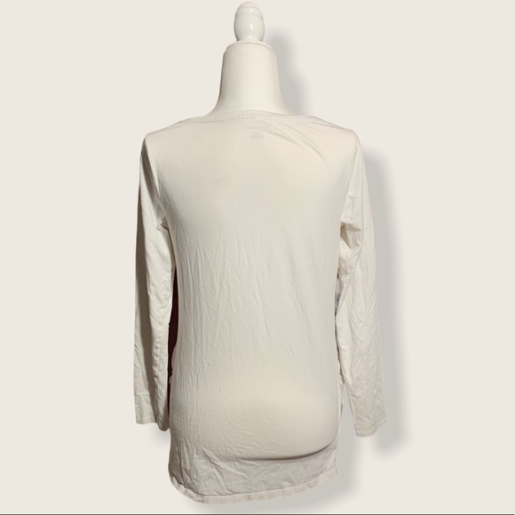 3/$25 Bumpstart Maternity Long Sleeve Tee Blouse Size Medium - Picture 3 of 4